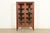 A beautiful antique Mission or Arts & Crafts period two-door bookcase or display cabinet In the manner of Stickley...