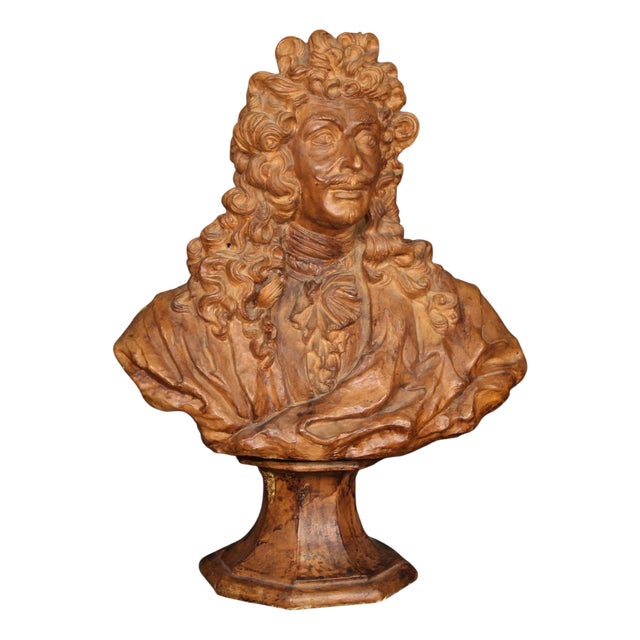 French Artist, Figurative Sculpture, 1950, Terracotta For Sale