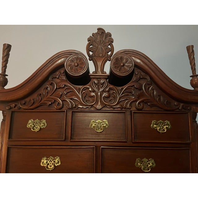 English Vintage Dresser/Highboy For Sale - Image 3 of 6