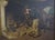 Traditional Vintage Aloysius O’kelly Oil on Canvas Painting of Man by Fireplace - Signed For Sale - Image 3 of 11