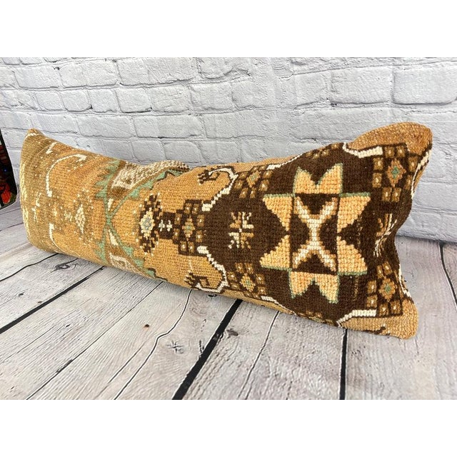 Vintage Pillow Case Turkish Rug Pillow Decorative Rug Pillow Dry cleaning only. PILLOW INSERT IS NOT INCLUDED