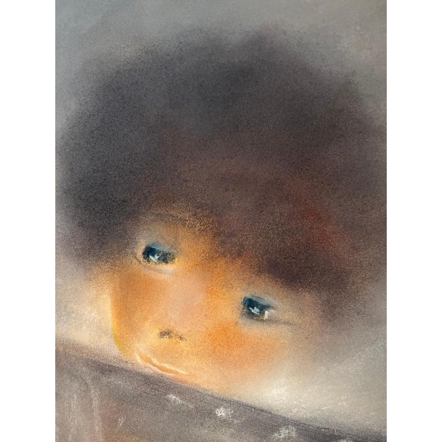 Gilbert Pauli, Curiosity, 1991, Pastel on Paper For Sale - Image 6 of 10