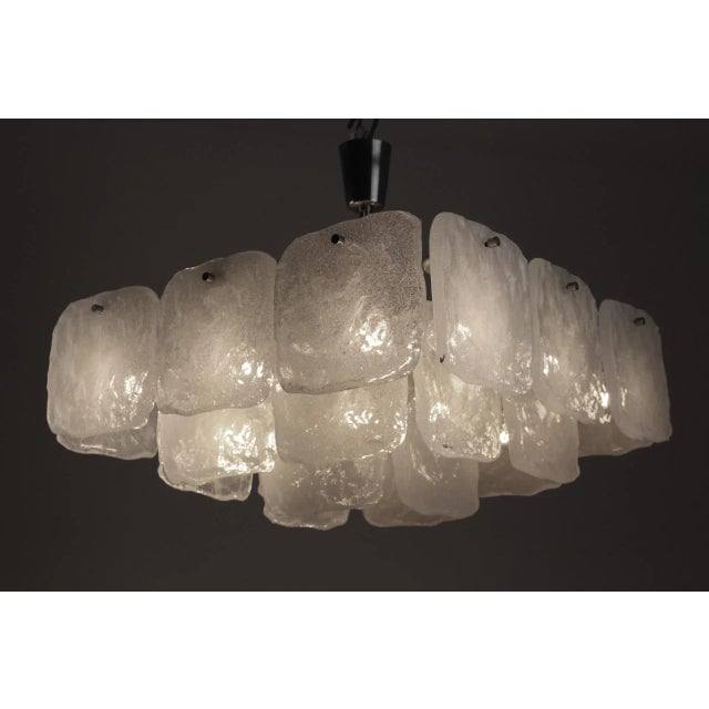 Silver Karlstein 20-Light Chandelier by J. T. Kalmar for Kalmar, 1960s For Sale - Image 8 of 13