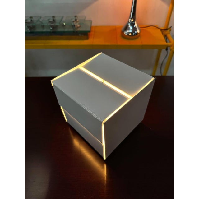Stackable Cubic Lamp by Paolo Tilche, 1970s. For Sale - Image 6 of 8