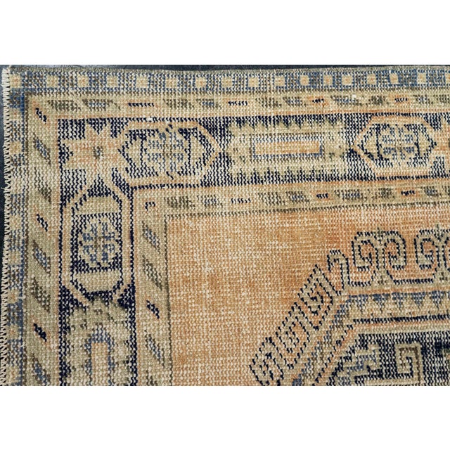 Early 21st Century Turkish Vintage Rug 4'1" x 11'4" #21392 For Sale - Image 5 of 8