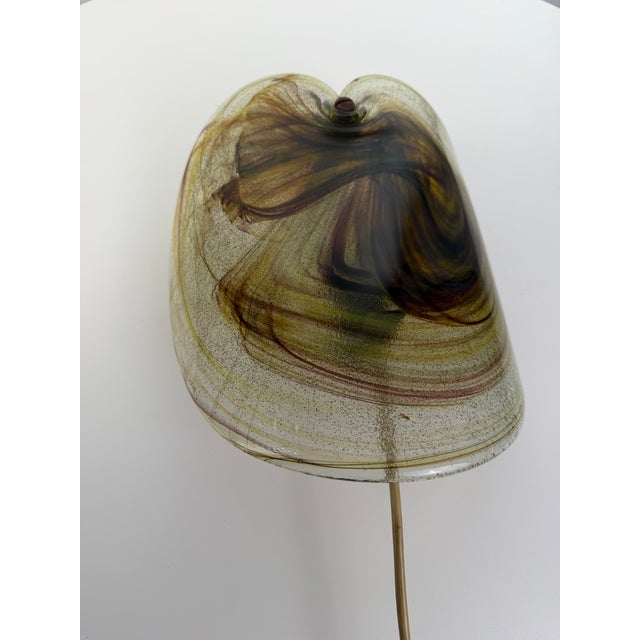Mid-Century Modern Vintage Glass Wall Lamp by Per Lütken for Holmegaard, Denmark, 1970s For Sale - Image 3 of 9