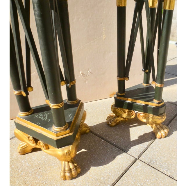 Pair of Directoire Style Pedistals -- A Pair of 2 For Sale - Image 12 of 16