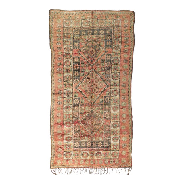 Vintage Berber Moroccan Rug - 06'06 X 12'06 For Sale