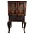 18th Century Oak Box on Stand with Carved Panelled Front, 1790 For Sale - Image 3 of 14