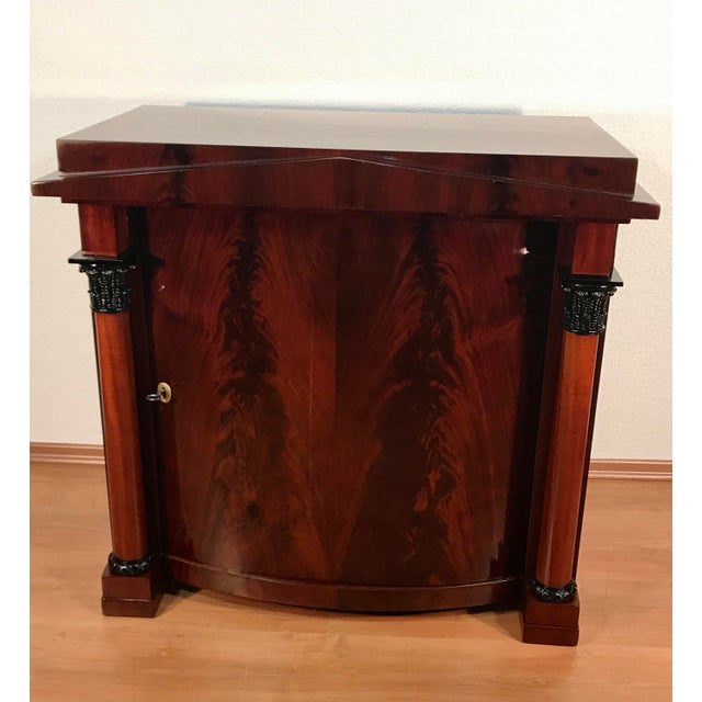 Biedermeier Side Cabinet, Northern Germany 1820 For Sale In Boston - Image 6 of 12