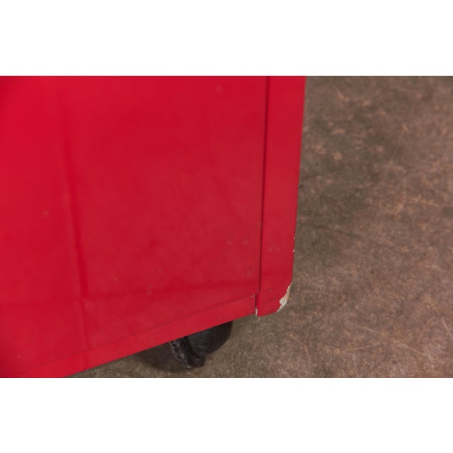 Red Bedside Tables by Carlo De Carli for Sormani, 1970s, Set of 2 For Sale - Image 12 of 18