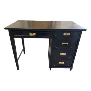 Art Nouveau Black Ladies Writing Desk, 1910s For Sale