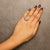 Haus of Brilliance .925 Sterling Silver 1/2 Cttw Round-Cut Diamond Cluster Cushion Ring (I-J , I1-I2) - Size 6 For Sale - Image 4 of 5