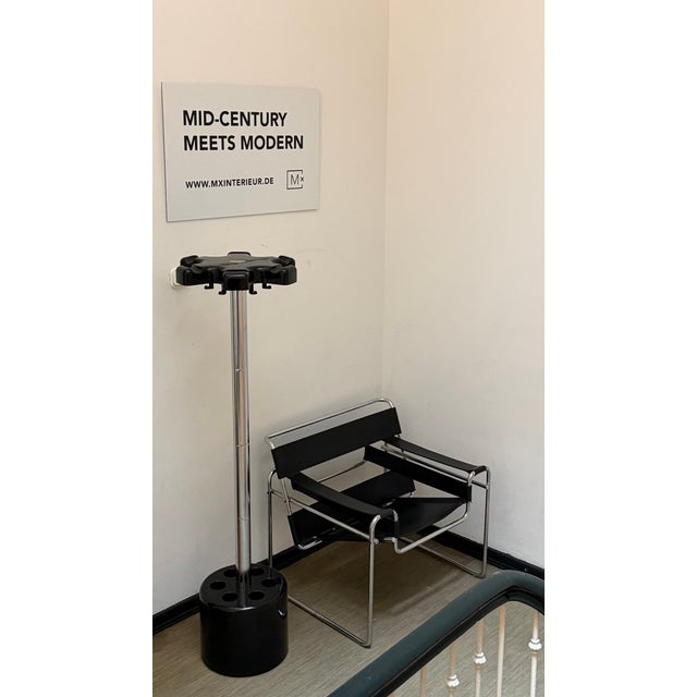 Vintage Italian Space Age Coat Rack with Umbrella Holder by Paolo Orlandini and Roberto Lucchi for Velca, 1970s For Sale - Image 10 of 18