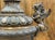 Napoleon III Covered Vases in Spelter with Marble Bases, Set of 2 For Sale - Image 3 of 13