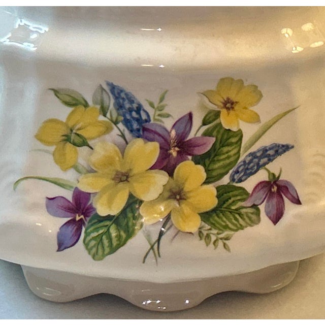 Wood & Son Mid 20th Century Arthur Wood Engraved Tea Pot For Sale - Image 4 of 12