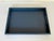 Minimalist Made Goods Co Aisling Lg. Navy Ostrich Tray. Low profile rectangular shape, deep navy finish. Showroom floor...