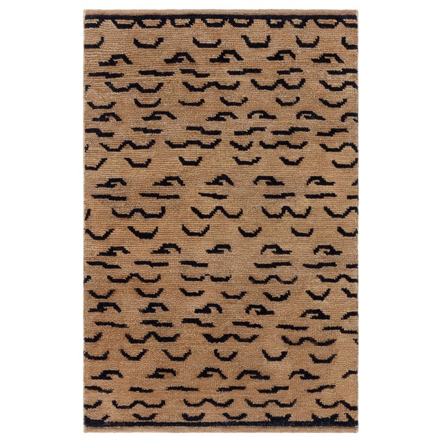 Modern Tibetan “Tiger” Wool Rug by Doris Leslie Blau For Sale