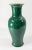 19th Century Chinese Dark Apple Green Crackled Vase, Qing Dynasty For Sale In New York - Image 6 of 13