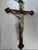 Antique Polychrome Wooden Crucifix, 1890s For Sale - Image 3 of 18