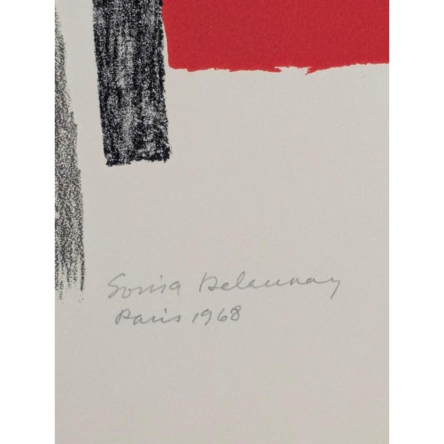 1960s Sonia Delaunay, Oriflamme 1968, Lithograph For Sale - Image 5 of 6