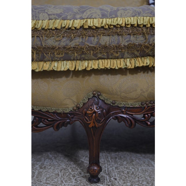 Ej Victor Carol Bolton Victorian Style Sofa For Sale - Image 10 of 18