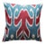 Contemporary Silk Ikat Bohemian Turkish Pillow For Sale
