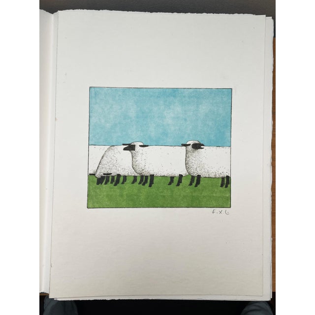 Francois-Xavier Lalanne (1927-2008) Les Spitz, 2004 Rare original lithograph handsigned in pencil by François Xavier...