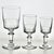 French Country Late 19th Century French Cut Glass Stemware, Set of 15 For Sale - Image 3 of 6