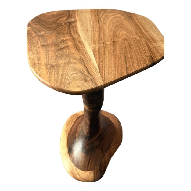 The Zebra Slot Hoodoo Side Table by Green Coyote For Sale