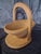 Vintage Solid Oak Collapsible Basket For Sale In Detroit - Image 6 of 11