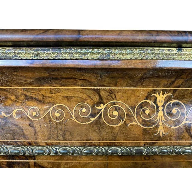 Victorian Walnut Credenza, 19th Century For Sale - Image 14 of 16