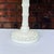 1970s Palm Beach Regency White Palm Tree Table Lamps With Custom Scalloped Shades - A Pair Newly Painted For Sale - Image 9 of 13