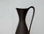 Mid-Century German Minimalist Pottery Carafe Vase from Wormser Terra-Sigillata, 1960s, in Very Good conditions. Designed...