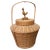 Gold Oriental Bamboo Chicken Basket, 1960 For Sale - Image 8 of 8