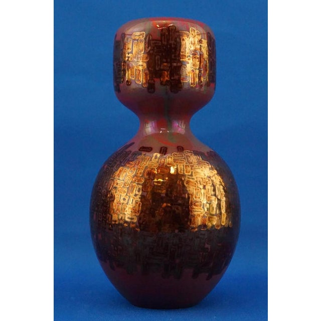 Modern Futuristic Ceramic Double-Bulb Vase by Ivo Sassi, Italy, 1950s For Sale - Image 11 of 18