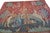 1875s Antique Red Tapestry Scene Pictorial Medieval Romance European Flat Weave For Sale - Image 12 of 13