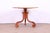 A gorgeous French Empire style fruitwood pedestal breakfast table or center table By Baker Furniture, "Milling Road"...