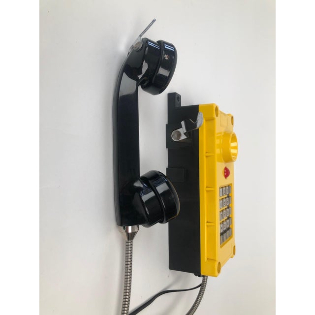 Industry Wall Mount Telephones in Bright Yellow from Tesla, 2004, Set of 2 For Sale - Image 17 of 18