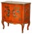 Vintage Chinese Chinoiserie Lacquer Side Cabinet, 1920s For Sale