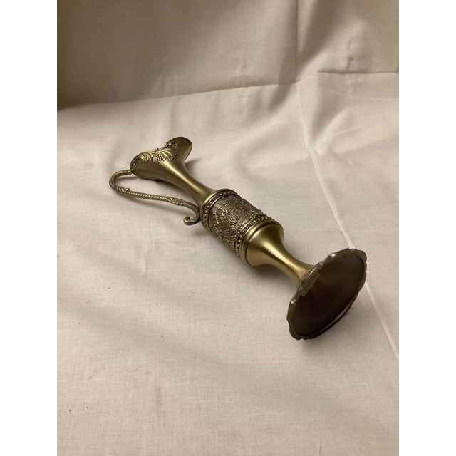 Vintage Egyptian Gold/Copper Pharaonic Vase For Sale In Dallas - Image 6 of 6