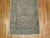 Long Gray Late 19th Century Turkish Runner - 2'6" x 15'4" For Sale In New York - Image 6 of 8