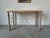 Vintage Organic Modern Fuax- Coral Stone and Metal Base Desk/ Sold For Sale - Image 9 of 12