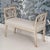 19th C. Swedish Gustavian Lindome Painted Window Bench For Sale In Wichita - Image 6 of 11