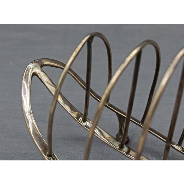 Metal 1797 Sterling Silver Toast Rack by James Kidder For Sale - Image 7 of 10
