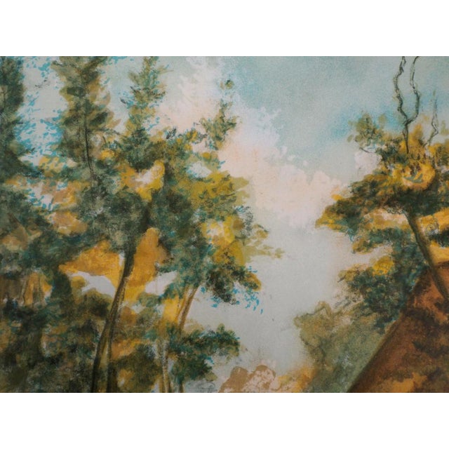 Marguerite Maduzac, Début de l'automne, Lithograph For Sale - Image 5 of 9