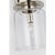 Ray Booth for Visual Comfort Signature Elias 23" Sconce in Polished Nickel with Clear Glass For Sale In Houston - Image 6 of 9