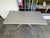 Metal McKinnon and Harris Lipscomb Dining Table + Adams Big Top Surface For Sale - Image 7 of 12