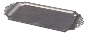 Rectangular Sterling Silver Model 305B Tray from Georg Jensen, 1940s
