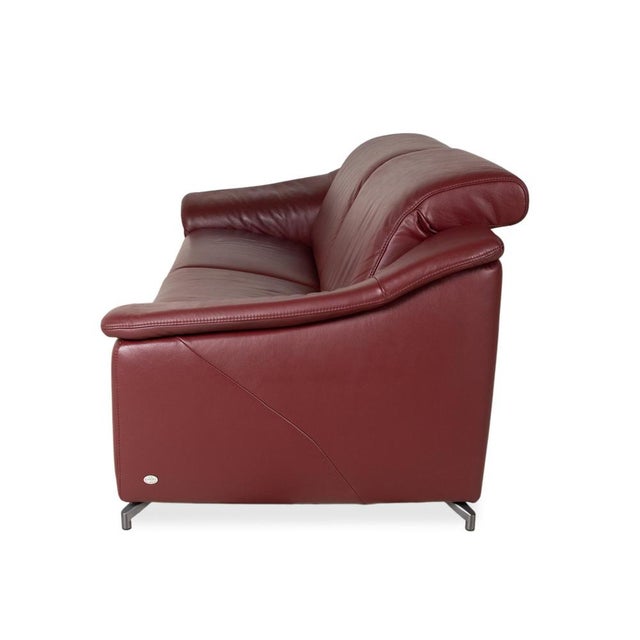 3-Seater Sofa in Leather from Himolla For Sale - Image 13 of 14